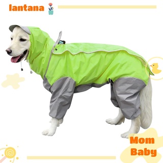 Lantaa Pet a prueba De lluvia impermeable magic sticker perros grandes De pony cubierta De cuerpo completo/Multicolor