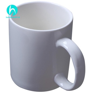 taza de leche media blanca divertida taza de cerámica 300ml capacidad taza de agua