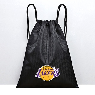 Lakers bolsa con cordón zapatos con cordón ropa interior bolsa de almacenamiento para niños ropa suciaLakers