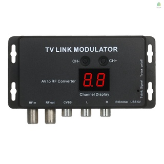 TVLINK Modulador AV A RF Convertidor & IR Extensor