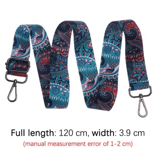 Waixin1 moda mujeres nacional viento ajustable Nylon arco iris bolsa de colores cinturones bolso cadena (3)
