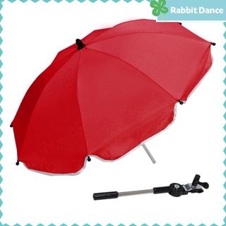 [Rabbit Dance] Universal plegable cochecito de bebé paraguas niños bebé cochecito cochecito carrito UV resistente a la lluvia paraguas Parasol