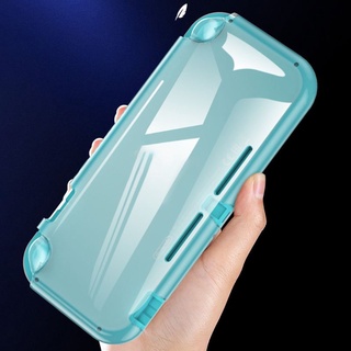 Yxa transparente suave TPU silicona caso cubierta protectora Shell transparente cuerpo completo Protector para NS Switch Lite Mini consola de juegos (3)