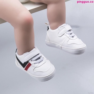 My Baby zapatos antideslizantes con estampado de rayas transpirables para bebés/niños