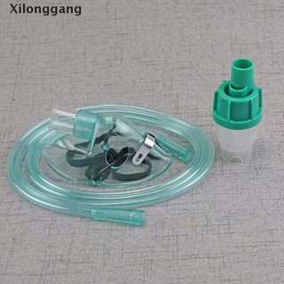 [xilonggang] adulto máscara facial filtros atomizador inhalador conjunto médico nebulizador taza compresor. (2)
