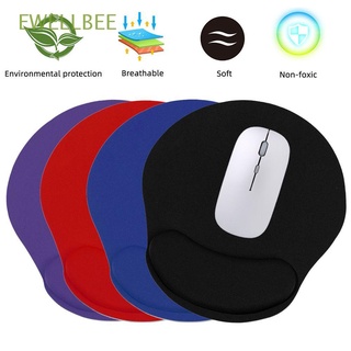 EWELLBEE Thicken Wrist Rest Sponge Wrist Support Mouse Pad Ergonomic Home Office Comfortable Non Slip Soft Mice Mat/Multicolor