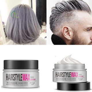 Hgfl BIOAQUA Granny cera gris plata gris dinámica cera HairGel agua productos de peinado (1)