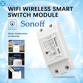 【SONOFF】Sonoff Basic R2 Wifi DIY Smart Wireless Remote Control Módulo Smart Home cynna