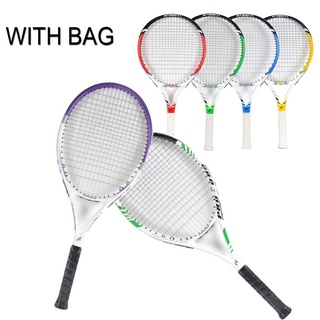Proffisional tipo técnico raquetas de Tenis de fibra de carbono de alta calidad Raqueta Tenis Raqueta con bolsa Racchetta Tennisracket Tenis