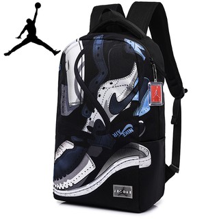 Nike mochila Jordan AJ hombres mochila bolsa de deporte bolsa de estudiante bolsa de viaje bolsa de ordenador (1)