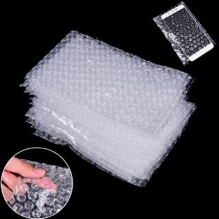 Loveshoppingmo 10*15cm 50X transparente a prueba de golpes reciclable pequeñas bolsas de embalaje bolsas de envoltura de burbujas