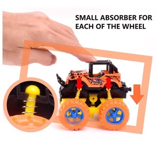Vehículo todoterreno con tracción en las cuatro ruedas inercial coche juguete para niños (6)