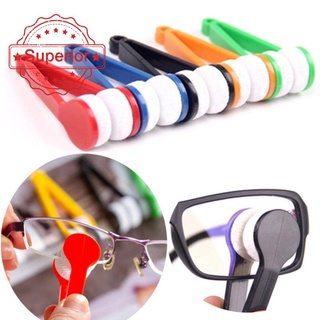 Lentes de fábrica herramienta de limpieza de lentes portátil gafas de limpieza/gafas clip gafas O2Y0