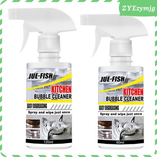 Natural Lemon Scent Foam Cleaning Bubble Spray Dirty Oil Stain Degreaser Remover Household Grease (1)