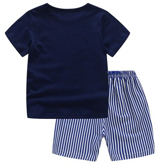 babyking lindo bebé niños ropa conjuntos de manga corta tops pantalones cortos 2 piezas trajes de verano (3)