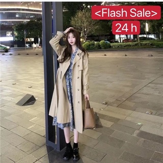 Nuevo invierno otoño2020new estilo coreano suelto caqui gabardina de las mujeres todo-partido de la mitad de la longitud de la altura corta de manga larga abrigo