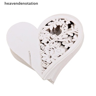 [heavendenotation] 50x amor corazón nombre lugar titular de la tarjeta de boda fiesta mesa vino copa decoración (8)
