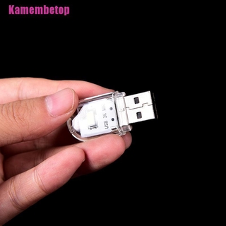 Kamembetop 1 pza Mini luz nocturna Portátil con luz Led Usb/luz nocturna/utensilios Para Pc/Laptop/lectura