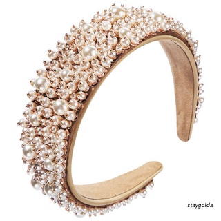 sta diadema ancha estilo barroco para mujer lujosa perla para el cabello/banda para el pelo de boda/accesorios para fiesta de baile (1)