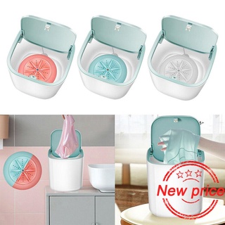 New Household Small Laundry Bucket Mini Table Turbo Washer Washer Underwear Socks Dormitory P4J6