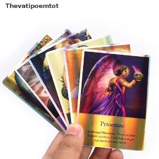 thevatipoemtot Archangel oracle Tarot Cards oracle Card Board Deck Games Palying Cards Popular goods (5)