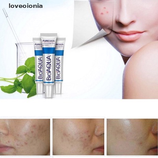 [loveoionia] cuidado de la piel de la cara acné retráctil cicatriz de poros eliminar el control de aceite hidratante crema facial gdrn