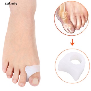 [zutmiy] 1 par de separadores de dedo del dedo del dedo del dedo del dedo del dedo del pie de gel de silicona separador de aliviador del dolor rghn