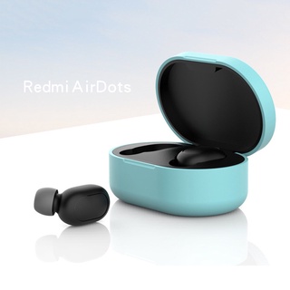 Funda protectora de silicón para audífonos Xiaomi Redmi Airdots TWS Bluetooth