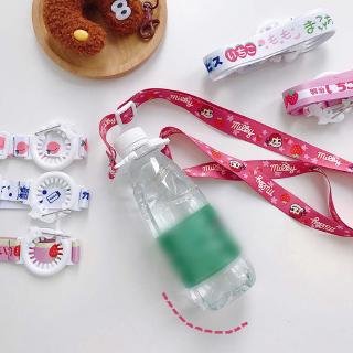Yingjinhome moda botella de agua correa de bebida botella hebilla Clips bebé niño cinturón de hombro cordón hebilla (2)