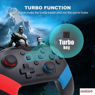seabed Inalámbrico compatible Con Bluetooth Gamepad Para Interruptor Controlador Joystick Para Teléfono Android PC Juego