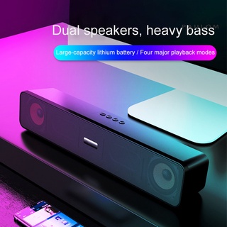 N2 altavoz compatible con Bluetooth 5.0 sonido estéreo tarjeta TF U Disk altavoz inalámbrico