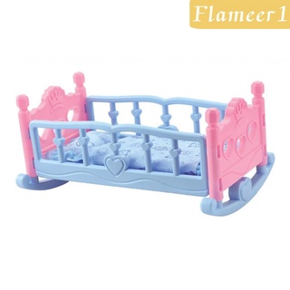 [Flameer1] mecedora cuna cuna juego de ropa de cama de bebé muñeca muebles juguetes para muñecas Mellchan
