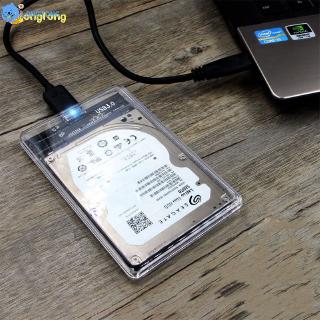 [largo] carcasa de disco duro externo USB 3.0 de 2.5" SATA SSD HDD