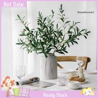 [disponible en inventario] atf - 1 rama de olivo artificial con plantas falsas de frutas, decoración del hogar, fotografía