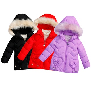 dialand _moda niños abrigo niños niñas gruesa abrigo acolchado invierno chamarra ropa