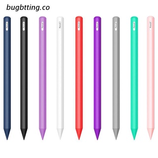bugbtting Funda De Silicona Para Apple Pencil 2a Generación Protectora iPencil 2 Grip Cubierta De La Piel Titular Para iPad Pro 11 12.9 Pulgadas 2018