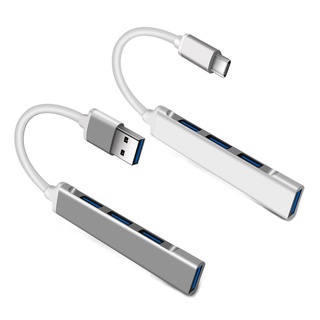 USB C HUB 3.0 Tipo 3.1 4 Puertos Multi Splitter Adaptador OTG Para Lenovo Xiaomi Macbook Pro 13 15 Air PC Acces ever1 (3)