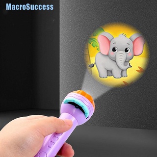 [MCA] Bebé dormir historia libro linterna proyector antorcha lámpara juguete educación temprana DFZ