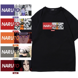 Marea de la marca Naruto conjunto camiseta Anime manga corta Uchiha Sasuke Itachi Naruto Penn ropa