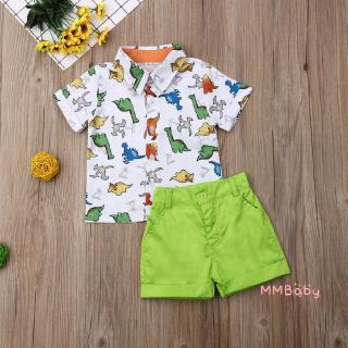^^-Camiseta De Manga corta De 1-5Y Cjto+pantalones ropa para niños/bebés lindos animales