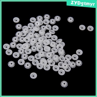 100 juegos de botones de resina broches de botones poppers prensa pernos blanco tamaño t3/t5/t8