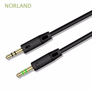 norland mp3 y splitter cable auriculares macho a hembra cable de audio auriculares 2 en 1 adaptador auxiliar ordenador estéreo enchufe adaptador 3,5 mm/multicolor