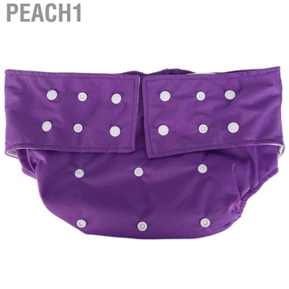 peach1 pañal de tela para adultos, reutilizable, lavable, incontinencia, vejez