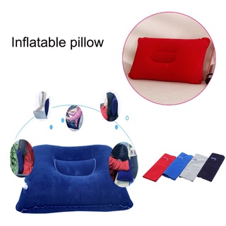 rectangular inflable cómodo siesta almohada creativa oficina mentira almohada