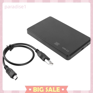 (*) Pulgadas USB/USB caja de disco duro caja SATA HDD SSD móvil funda externa