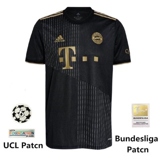 De futebol 21/22 Bayern Munich fuera Camisa de fútbol camiseta deportiva Camisa
