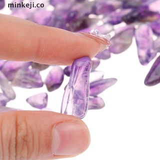 min 100g natural mini punto de cuarzo piedra roca chips perlas de cristal piedra de la suerte.