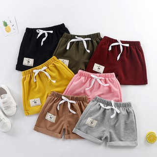 mybaby pantalones cortos de playa de algodón para bebé/niños/ropa de deporte/niños/shorts 1-5t (1)