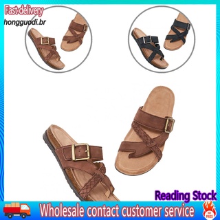 Zh* mujeres verano Casual abierto dedo del pie suave suela plana chanclas sandalias zapatillas zapatos
