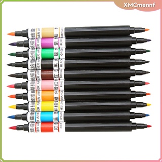 10 bolígrafos para colorear alimentos de doble punta de grado alimenticio para pasteles glaseado 10 colores